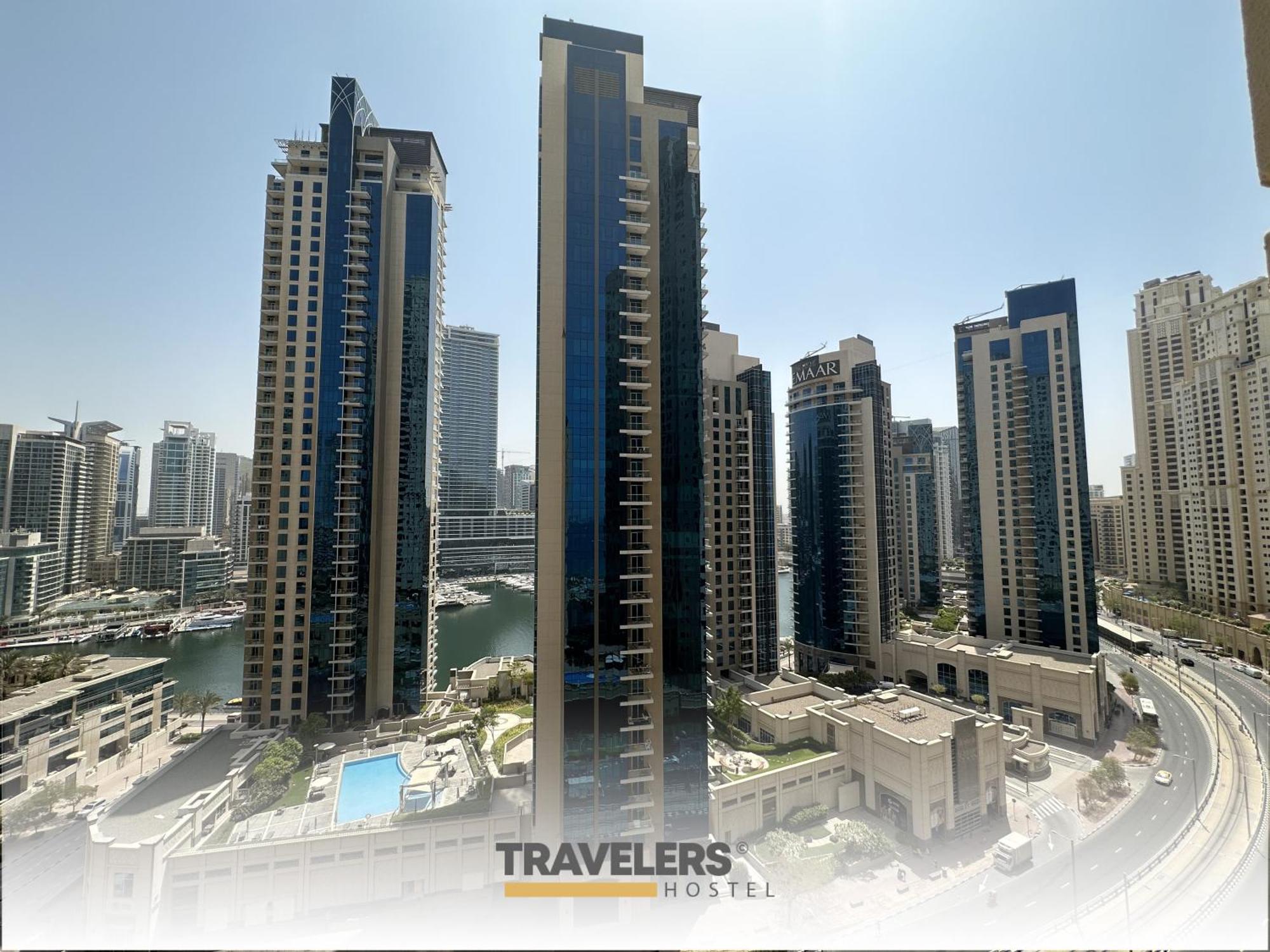Travelers - Dubai Marina Hostel المظهر الخارجي الصورة